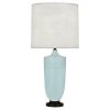 Настольная лампа Robert Abbey Hadrian Table Lamp Matte Sky/Bronze