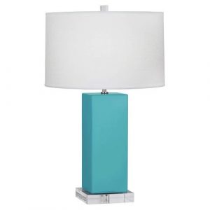 Настольная лампа Robert Abbey Harvey 33" Table Lamp Egg Blue