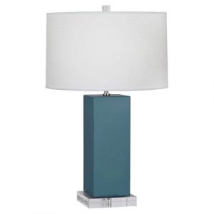 Настольная лампа Robert Abbey Harvey 33" Table Lamp Steel Blue