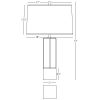 Настольная лампа Robert Abbey Hugo Table Lamp