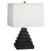 Настольная лампа Robert Abbey Jonathan Adler Canaan Table Lamp Black