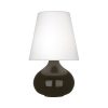 5" Table Lamp Brown Tea