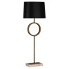 Настольная лампа Robert Abbey Logan 11" Table Lamp Aged Brass