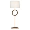 Настольная лампа Robert Abbey Logan 11" Table Lamp Aged Brass