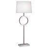 Настольная лампа Robert Abbey Logan 11" Table Lamp Polished Nickel
