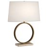 Настольная лампа Robert Abbey Logan 19" Table Lamp Aged Brass