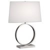 Настольная лампа Robert Abbey Logan 19" Table Lamp Polished Nickel