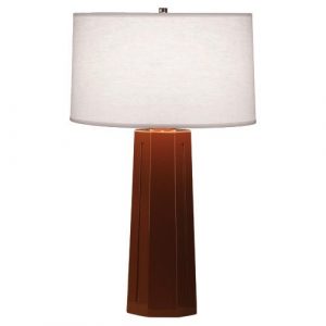 Настольная лампа Robert Abbey Mason Table Lamp Cinnamon