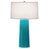 Настольная лампа Robert Abbey Mason Table Lamp Egg Blue