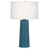 Настольная лампа Robert Abbey Mason Table Lamp Steel Blue