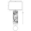 Настольная лампа Robert Abbey Michael Berman Lucien Table Lamp Bronze/Silver