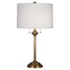 Настольная лампа Robert Abbey Monroe Table Lamp Antique Brass
