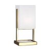 Настольная лампа Robert Abbey Nikole 13" Table Lamp Brass