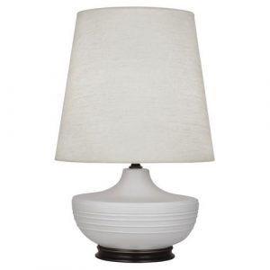 Настольная лампа Robert Abbey Nolan Table Lamp Matte Dove/Bronze