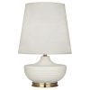 Настольная лампа Robert Abbey Nolan Table Lamp Matte Lily/Brass