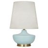Настольная лампа Robert Abbey Nolan Table Lamp Matte Sky/Brass