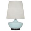 Настольная лампа Robert Abbey Nolan Table Lamp Matte Sky/Bronze