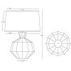 5" Table Lamp Apple