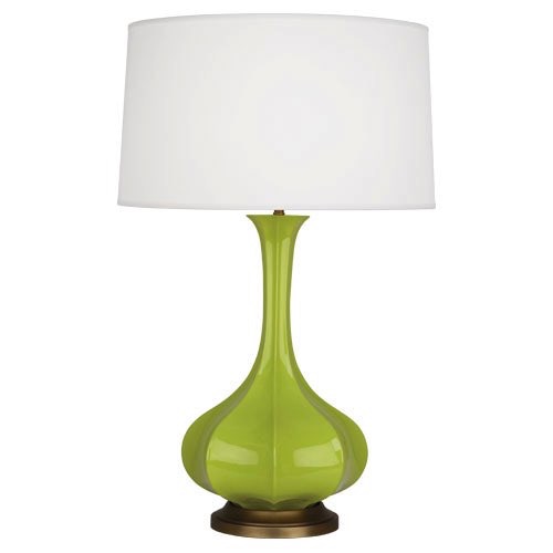 Настольная лампа Robert Abbey Pike Table Lamp Apple/Aged Brass