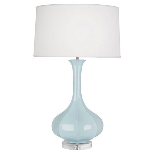 Настольная лампа Robert Abbey Pike Table Lamp Baby Blue/Lucite