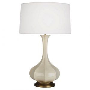 Настольная лампа Robert Abbey Pike Table Lamp Bone/Aged Brass