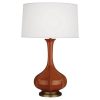 Настольная лампа Robert Abbey Pike Table Lamp Cinnamon/Aged Brass