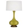 Настольная лампа Robert Abbey Pike Table Lamp Citron/Aged Brass