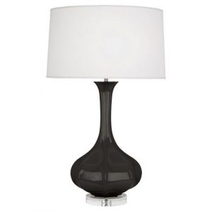 Настольная лампа Robert Abbey Pike Table Lamp Coffee/Lucite