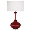 Настольная лампа Robert Abbey Pike Table Lamp Oxblood/Lucite