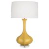 Настольная лампа Robert Abbey Pike Table Lamp Sunset Yellow/Lucite