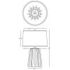 Настольная лампа Robert Abbey Rico Espinet Adirondack Table Lamp