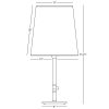 Настольная лампа Robert Abbey Rico Espinet Buster Chica 19" Table Lamp Aged Brass
