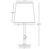 Настольная лампа Robert Abbey Rico Espinet Buster Chica Table Lamp Bronze