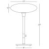 Настольная лампа Robert Abbey Rico Espinet Ovo Table Lamp Bronze