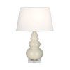 Настольная лампа Robert Abbey Triple Gourd 16" Table Lamp Bone/Lucite