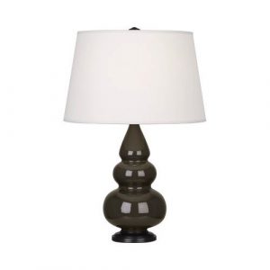 Настольная лампа Robert Abbey Triple Gourd 16" Table Lamp Brown Tea/Bronze