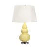 Настольная лампа Robert Abbey Triple Gourd 16" Table Lamp Butter/Antique Silver