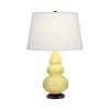 Настольная лампа Robert Abbey Triple Gourd 16" Table Lamp Butter/Bronze