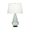 Настольная лампа Robert Abbey Triple Gourd 16" Table Lamp Celadon/Bronze