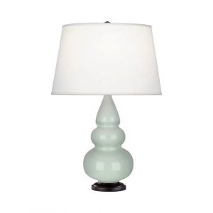 Настольная лампа Robert Abbey Triple Gourd 16" Table Lamp Celadon/Bronze