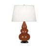 Настольная лампа Robert Abbey Triple Gourd 16" Table Lamp Cinnamon/Bronze