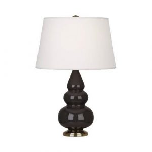 Настольная лампа Robert Abbey Triple Gourd 16" Table Lamp Coffee/Antique Brass
