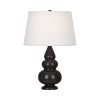 Настольная лампа Robert Abbey Triple Gourd 16" Table Lamp Coffee/Bronze