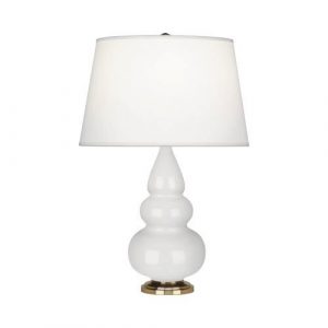 Настольная лампа Robert Abbey Triple Gourd 16" Table Lamp Lily/Antique Brass