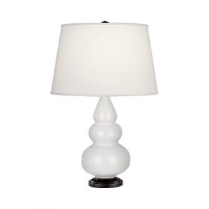 Настольная лампа Robert Abbey Triple Gourd 16" Table Lamp Lily/Bronze