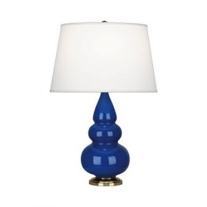 Настольная лампа Robert Abbey Triple Gourd 16" Table Lamp Marine/Antique Brass