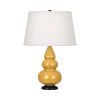 Настольная лампа Robert Abbey Triple Gourd 16" Table Lamp Sunset/Bronze