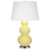 Настольная лампа Robert Abbey Triple Gourd 20" Table Lamp Butter/Antique Silver