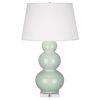 Настольная лампа Robert Abbey Triple Gourd 20" Table Lamp Celadon/Lucite