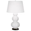 Настольная лампа Robert Abbey Triple Gourd 20" Table Lamp Lily/Bronze